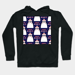 Happy Holidays Penguin Hoodie